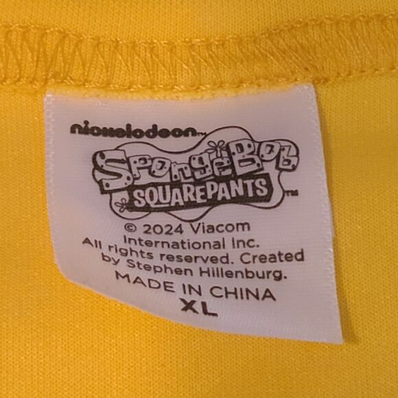 Spongebob Square Pants Womens Size XL Extra Large Halloween Costume Dress - Picture 4 of 7